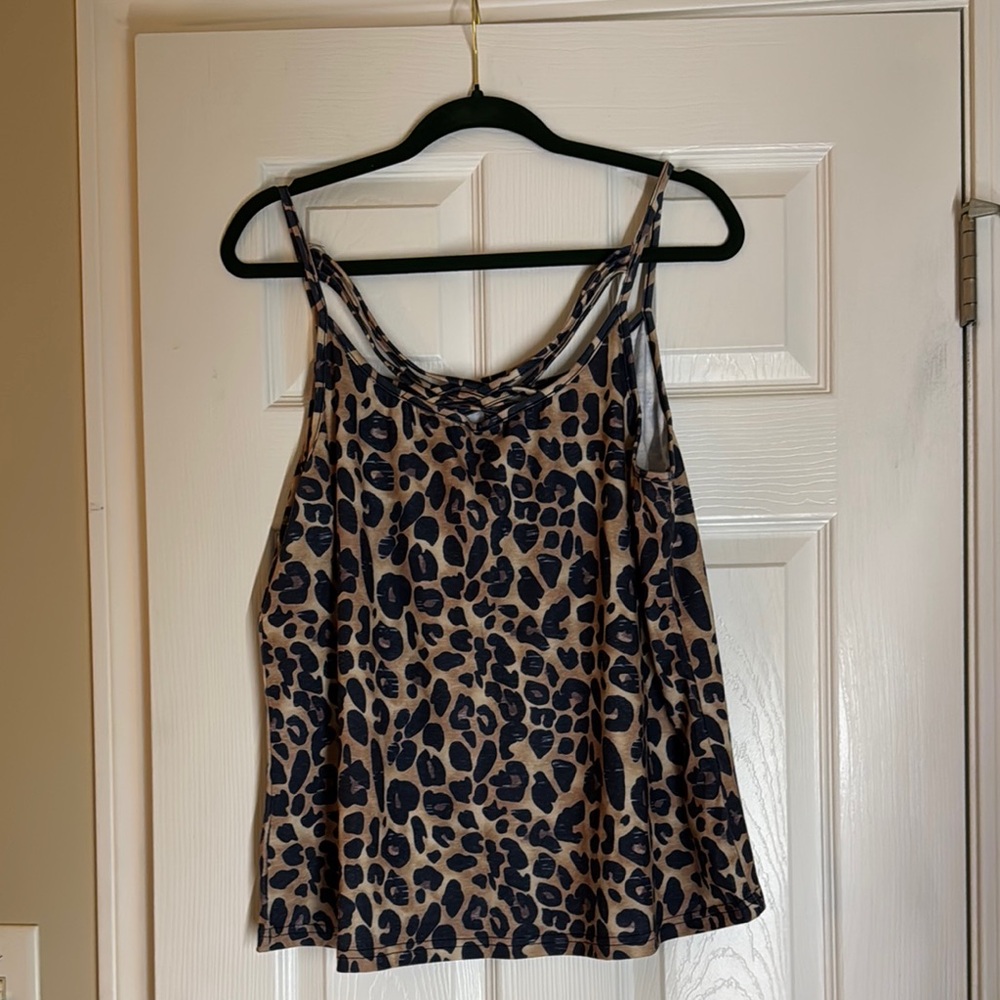 SHEIN Leopard Print Camisole Top